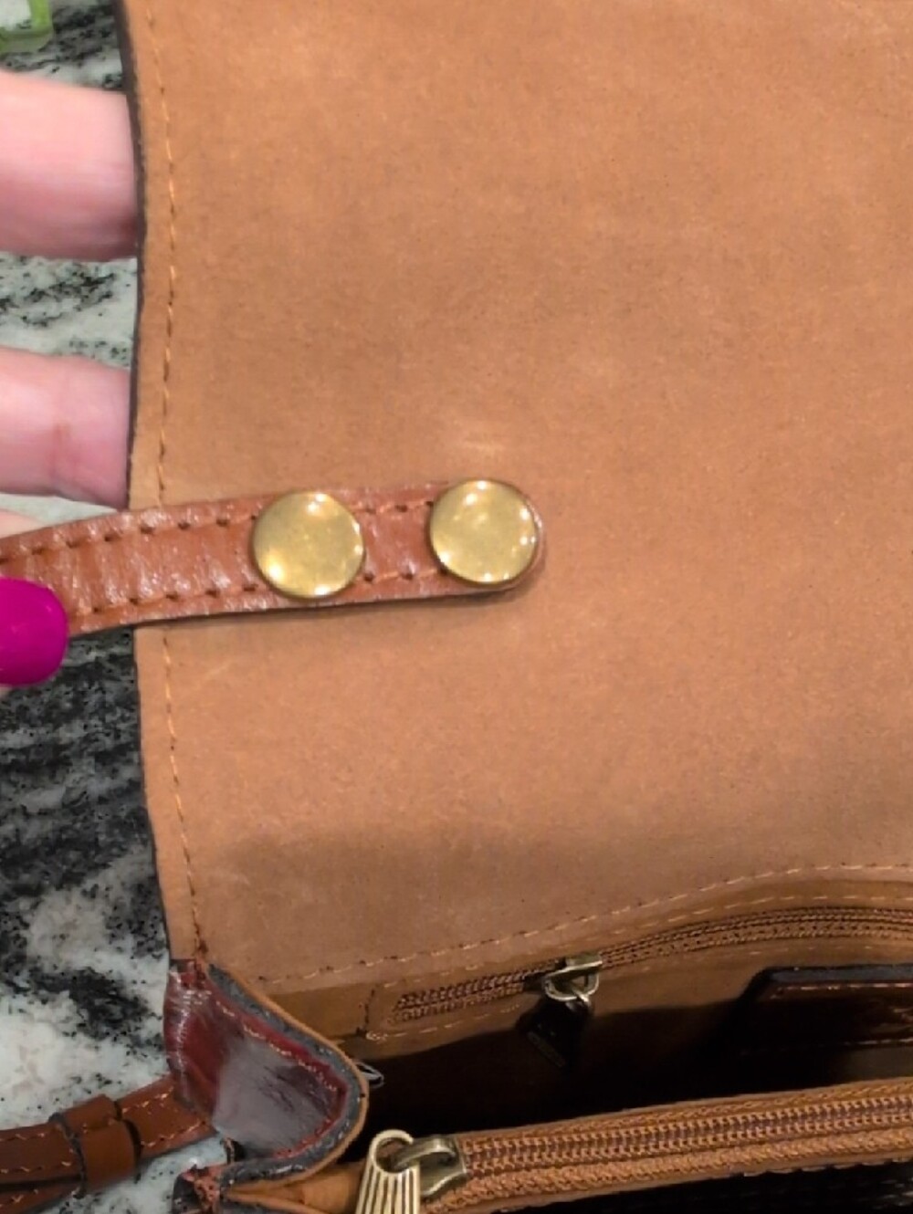 Patricia Nash Avellino Floral Leather Crossbody Bag - Picture 7 of 13